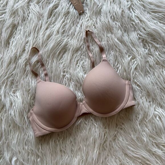 Skims Fits Everybody T-Shirt Bra Mica Size 32C - Picture 3 of 5